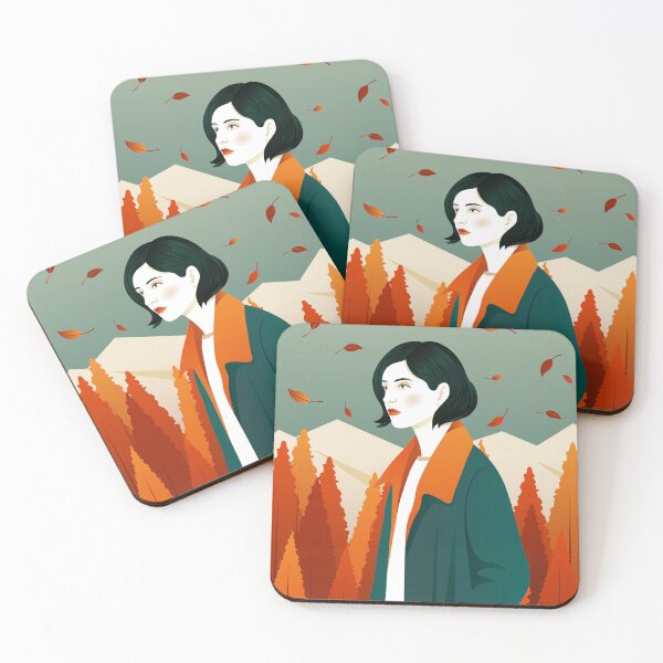 Item preview, A dark-haired girl in a coat designed and sold by Kosinskaya.