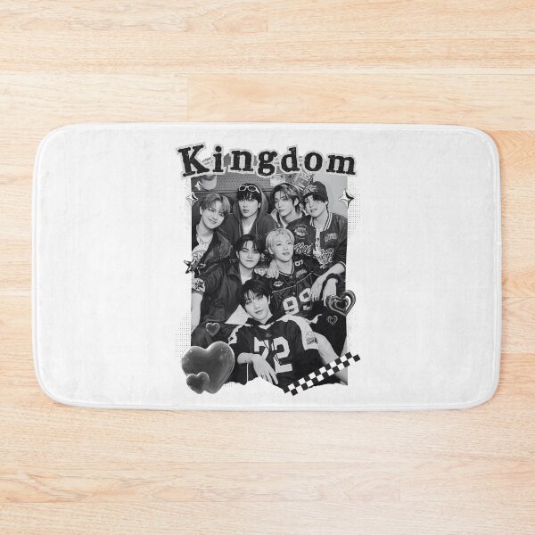 Item preview, Monochrome Majesty: KINGDOM K-pop Collage Art designed and sold by AJUNICE STUDIO.