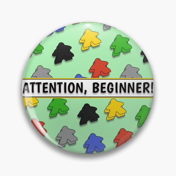 Item preview, Board Game Geek, Board Gamer, Tabletop Geek: Attention, Beginner designed and sold by Sky-99.