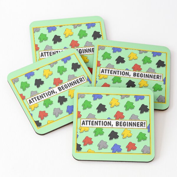 Item preview, Board Game Geek, Board Gamer, Tabletop Geek: Attention, Beginner designed and sold by Sky-99.