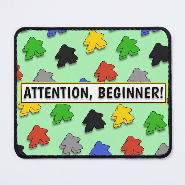 Item preview, Board Game Geek, Board Gamer, Tabletop Geek: Attention, Beginner designed and sold by Sky-99.
