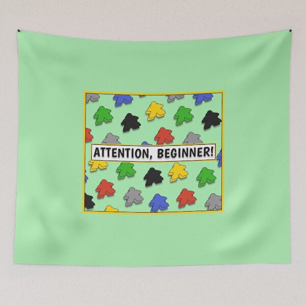Item preview, Board Game Geek, Board Gamer, Tabletop Geek: Attention, Beginner designed and sold by Sky-99.