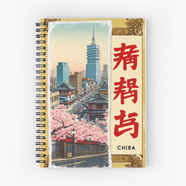Item preview, Greetings from Chiba Japan Vintage Travel Retro Postcard Design designed and sold by TravelPostcardGems.