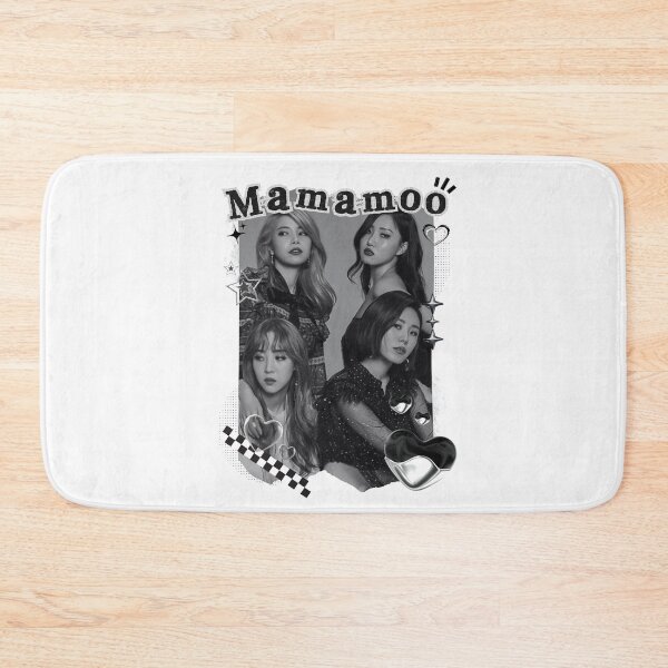 Item preview, Monochrome Collage of MAMAMOO K-pop Group designed and sold by AJUNICE STUDIO.