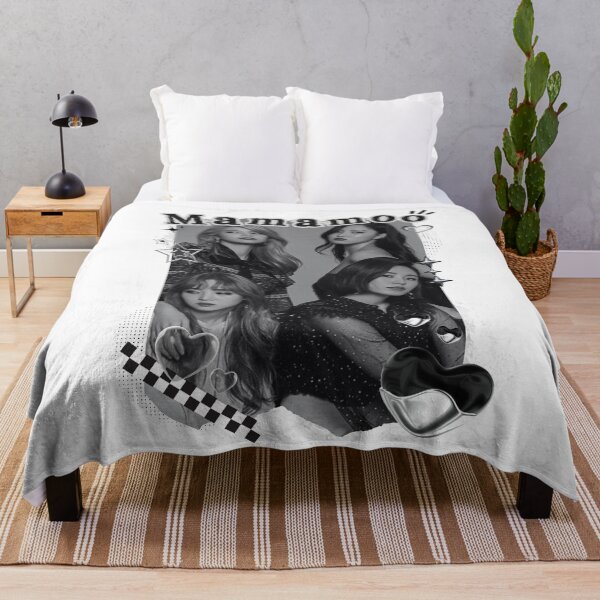 Item preview, Monochrome Collage of MAMAMOO K-pop Group designed and sold by AJUNICE STUDIO.