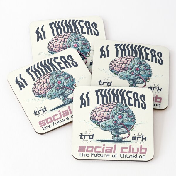 Item preview, AI thinkers social club, the future of thinking designed and sold by Peerless-Prime.
