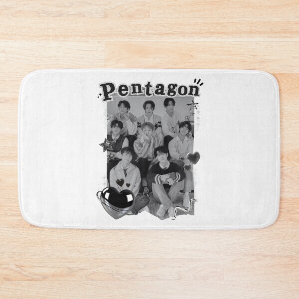 Item preview, K-pop Group Pentagon Black & White Collage Art designed and sold by AJUNICE STUDIO.
