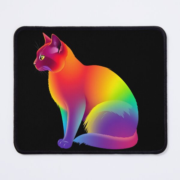Item preview, Beautiful rainbow cat designed and sold by Rocklights.