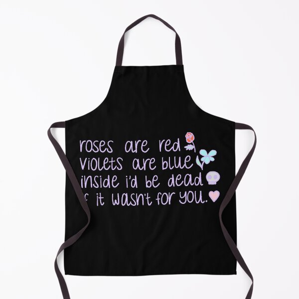 Item preview, Dark Humour Love Quote – Cute Goth Roses & Skull Halloween Design designed and sold by Stevie-Please.