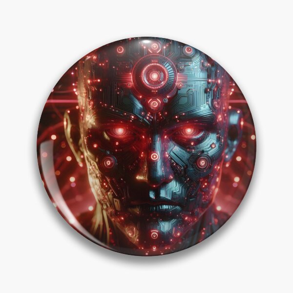 Item preview, Portrait of a Red AI designed and sold by Nopasaran-Tsin.