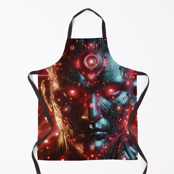 Item preview, Portrait of a Red AI designed and sold by Nopasaran-Tsin.