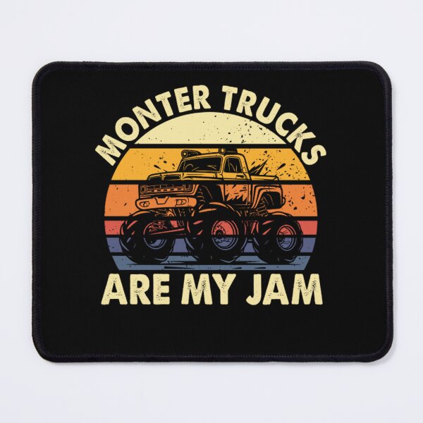Item preview, Monster Trucks Are My Jam Vintage Retro Monster Truck designed and sold by Rahjihan.