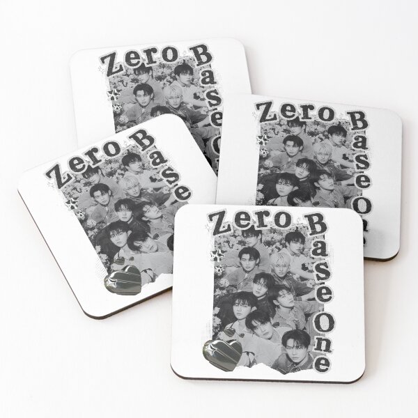 Item preview, Monochrome Magic: Zero Base One Collage K-pop Group Zb1 designed and sold by AJUNICE STUDIO.