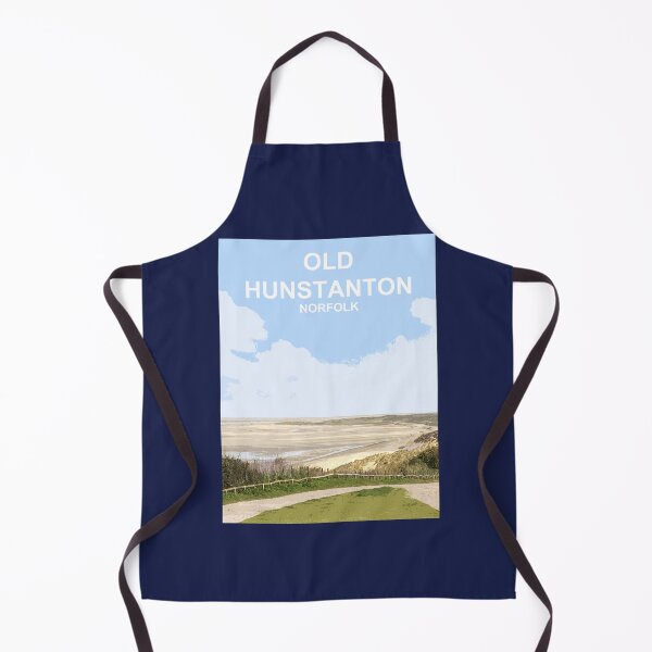 Item preview, Old Hunstanton Norfolk Travel poster East Anglia designed and sold by BarbaraGlebska.