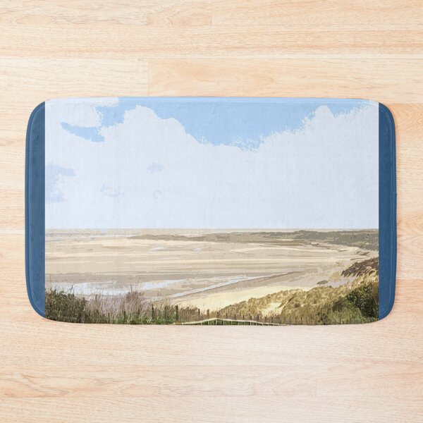 Item preview, Old Hunstanton Norfolk Travel poster East Anglia designed and sold by BarbaraGlebska.