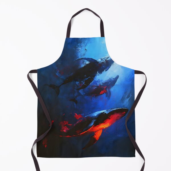 Item preview, Colorful whales designed and sold by Naturapassion.
