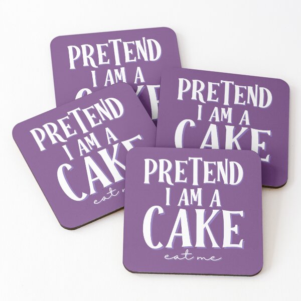 Item preview, Pretend I Am A Cake Eat Me  designed and sold by The Art of Kkatarynka.