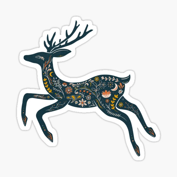 Item preview, Nordic Wilds - Deer designed and sold by Wild-Embers.