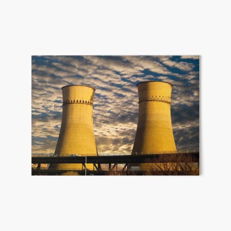 Tinsley Viaduct Cooling Towers Art Board Print
