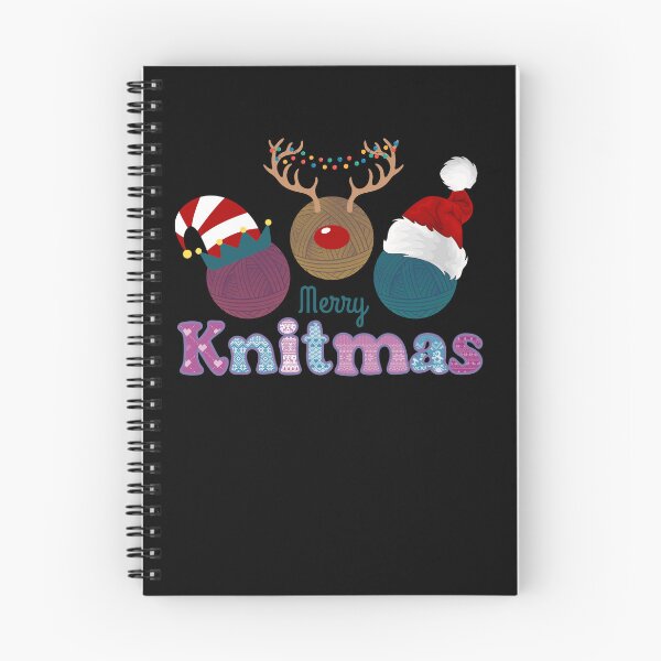 Item preview, Merry Knitmas, Knitting Funny Christmas Jumper, Ugly Sweater, Gift for Knitter designed and sold by GetKnitPun.