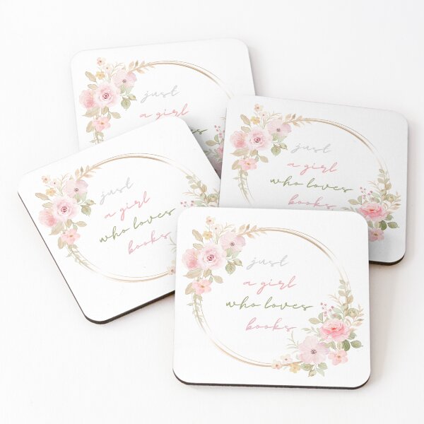 Item preview, Just a girl who loves books  designed and sold by milena-d98.