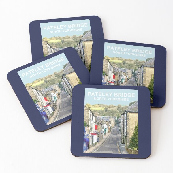 Item preview, Pateley Bridge North Yorkshire Travel location poster Scarborough designed and sold by BarbaraGlebska.
