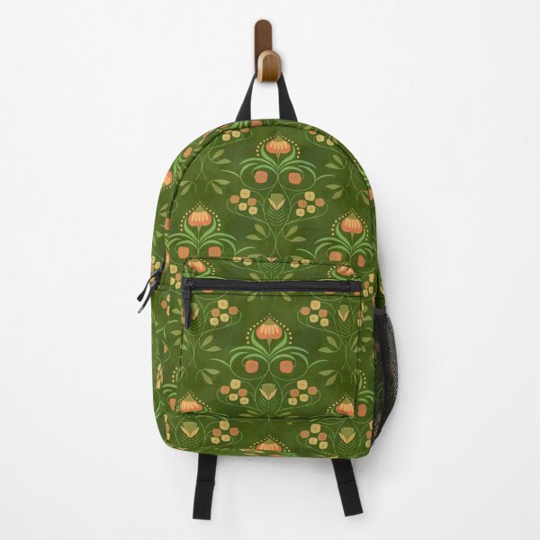 Item preview, Retro Bloom Symphony-Garden Green2 designed and sold by Carina Parry Studios.