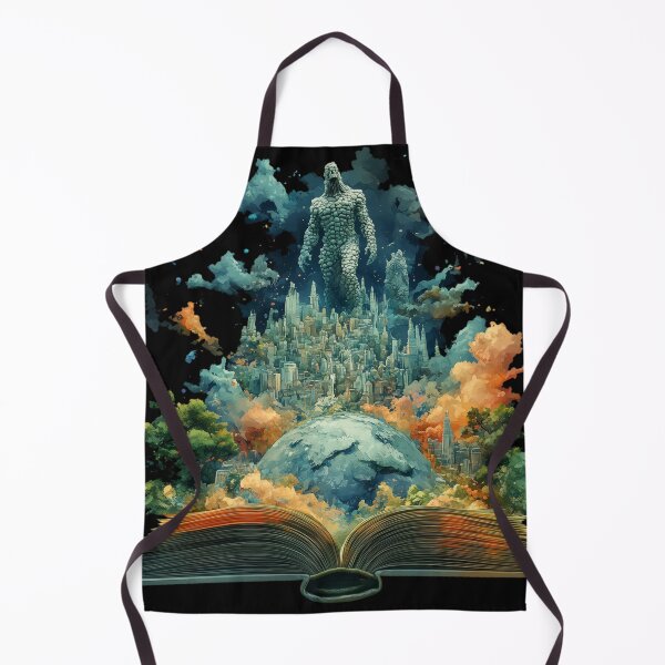 Artikelvorschau, Riesen wandeln auf der Erde - Fantasy-Kunstdruck entworfen und verkauft von AiHead.