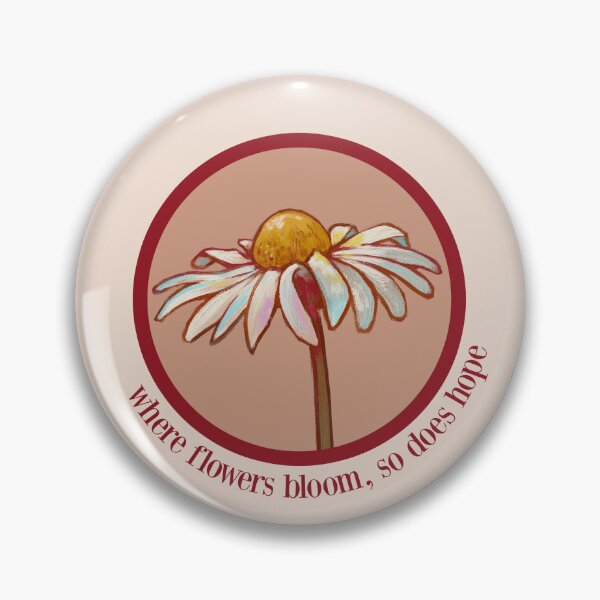 Item preview, Where flowers bloom, so does hope designed and sold by PP-Patterns.