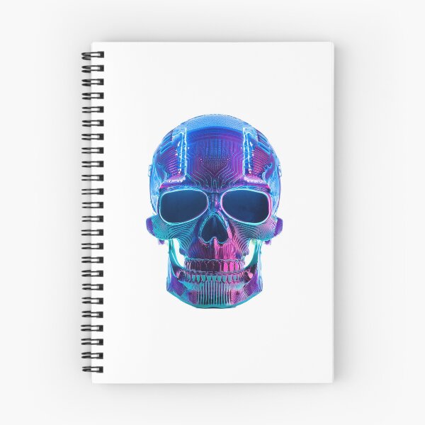 Item preview, Neon Cyber Skull designed and sold by Yuran-Design.