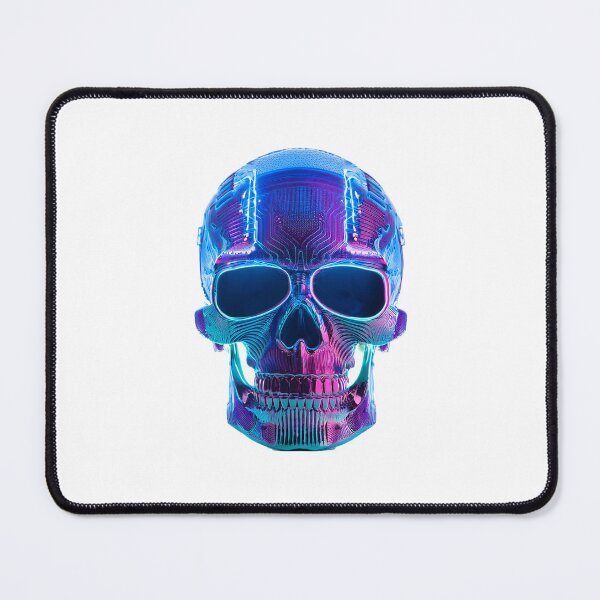 Item preview, Neon Cyber Skull designed and sold by Yuran-Design.
