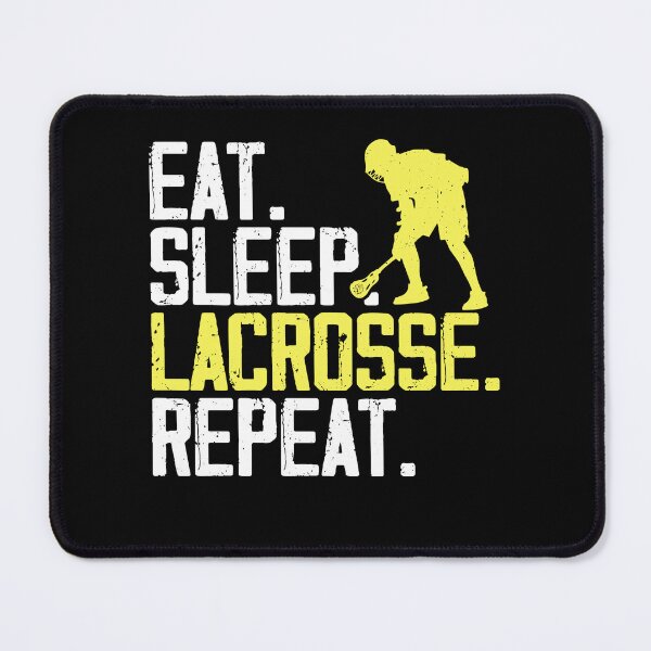 Item preview, Eat Sleep Lacrosse Repeat Funny Lax Player designed and sold by Rahjihan.