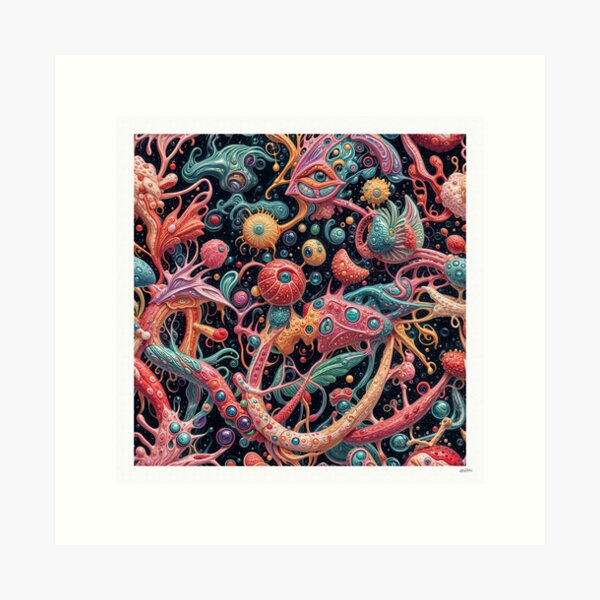 Aperçu de l'œuvre Alcaloids 13 créée et vendue par olivier duchossoir.