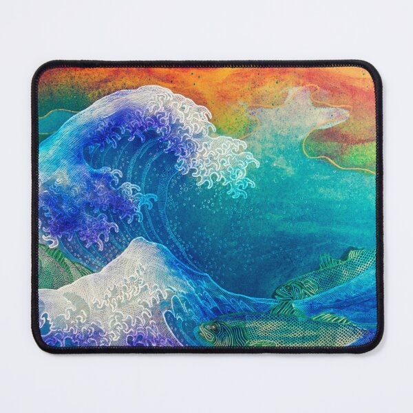Item preview, The Great Wave of Weird Fishes (Arpeggi) designed and sold by muhaonline.