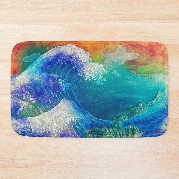 Item preview, The Great Wave of Weird Fishes (Arpeggi) designed and sold by muhaonline.