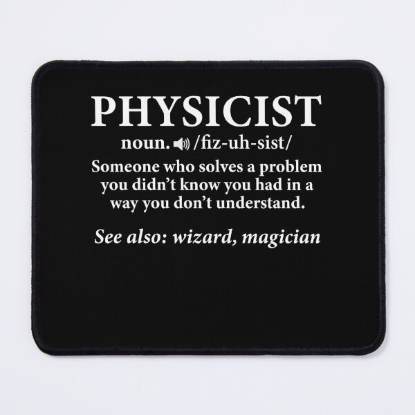 Item preview, Physicist Definition Wizard Scientist Physics designed and sold by Rahjihan.