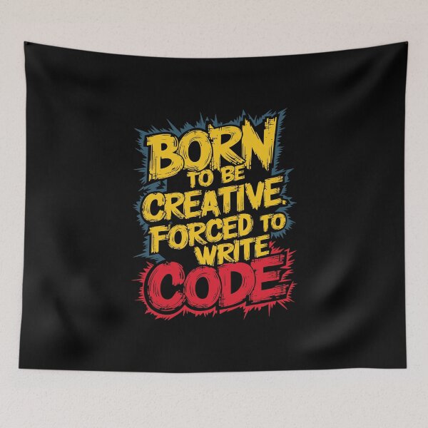 Item preview, Creative Lifestyle Coder Humor for Software Developers designed and sold by w1ckerman.