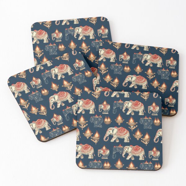 Item preview, Sacred Beauty of Elegant Elephants designed and sold by MidArtForge.