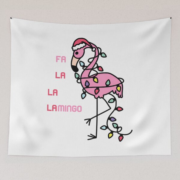 Item preview, Christmas Flamingo designed and sold by Tiar-Kin.