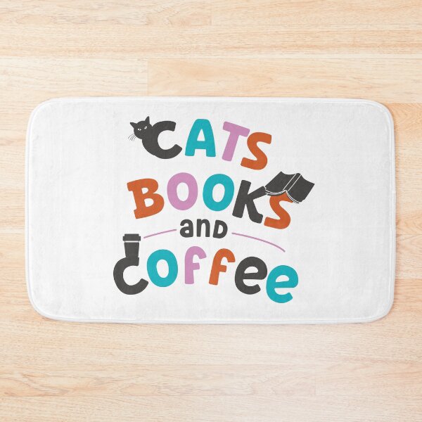 Item preview, Cats, books and cofee designed and sold by Dot1001.