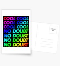 Cool Cool Cool No Doubt No Doubt No Doubt Postcards
