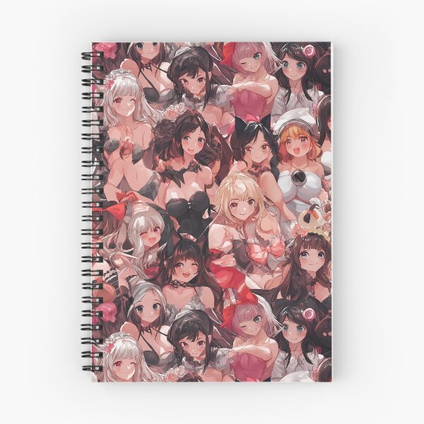 Item preview, Cute Anime Girl Pattern  designed and sold by DigitAIShop.
