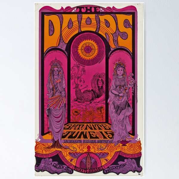 60s Psychedelic Rock Posters for Sale | Redbubble
