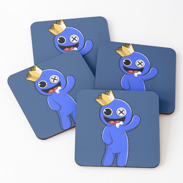 Item preview, Cute Blue Rainbow Friends Character Fun Roblox Inspired Design designed and sold by Kubala Designs.