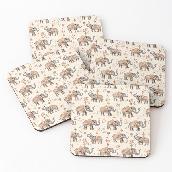Item preview, Sacred Beauty of Elegant Elephants designed and sold by MidArtForge.