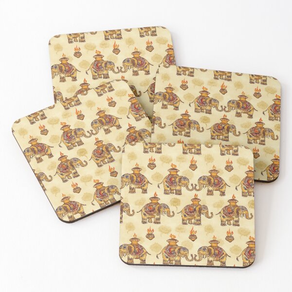 Item preview, Sacred Beauty of Elegant Elephants designed and sold by MidArtForge.