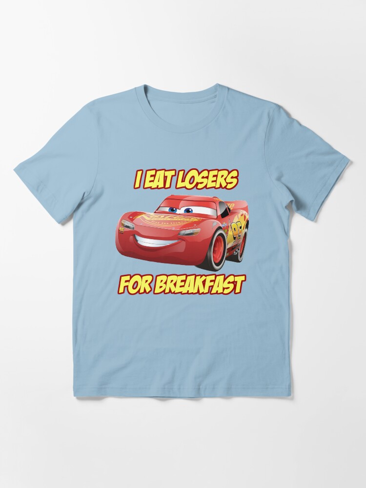 Alternate view of Lightning Mcqueen from Cars Essential T-Shirt
