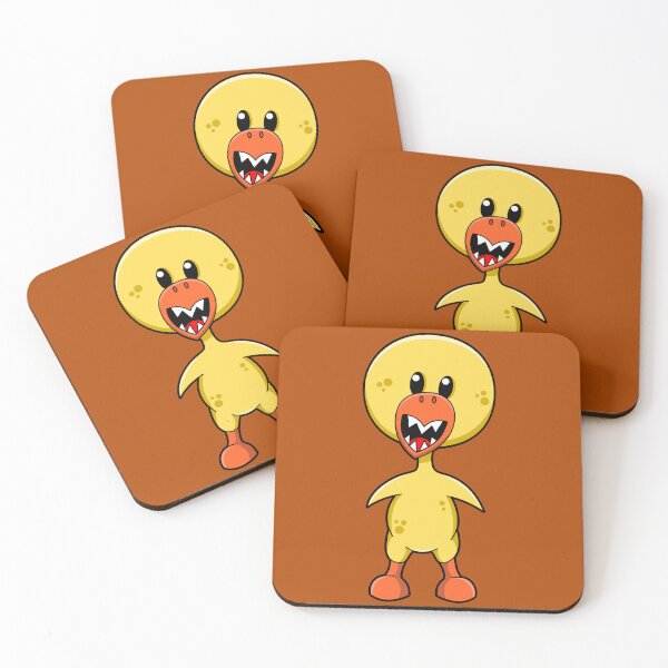Item preview, Cute Yellow Rainbow Friends Character Fun Roblox Inspired Design designed and sold by Kubala Designs.