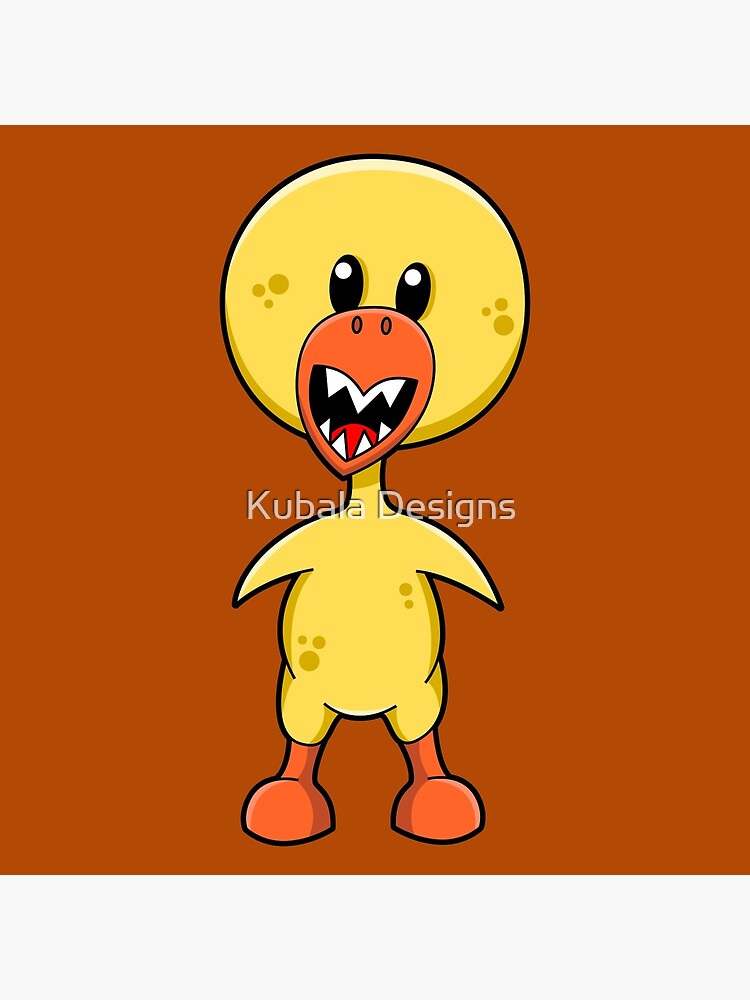 Cute Yellow Rainbow Friends Character Fun Roblox Inspired Design