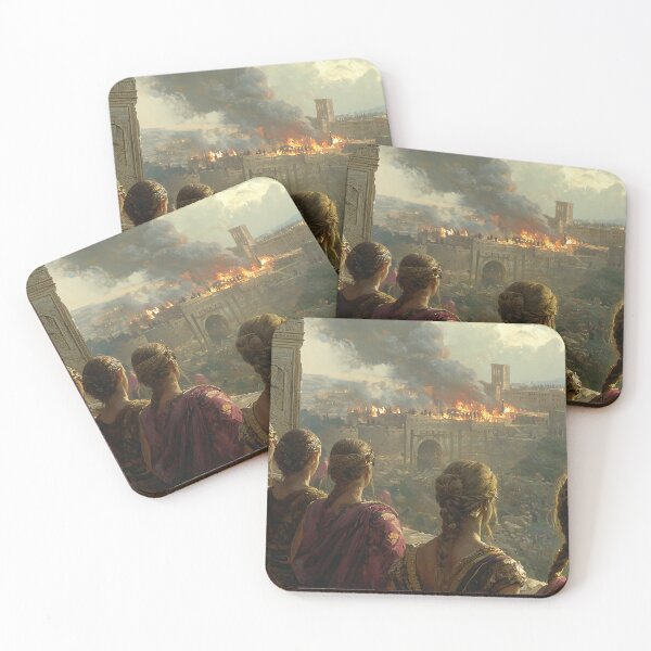 Item preview, The Mourners of Troy designed and sold by KootenayDesigns.